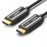 绿联(UGREEN)HDMI2.0 锌合金光纤线30米 HD132