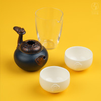 万仟堂(EDENUS) 时来运转 02 茶盒 茶具套装实用中式高档茶具