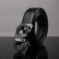 七匹狼皮带男士真皮裤带 男式腰带自动扣牛皮正品 商务男士休闲百搭