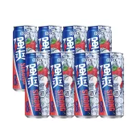 RIO锐澳预调鸡尾酒8度强爽330ml*8罐荔枝口味气泡酒果酒