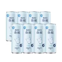 RIO锐澳预调鸡尾酒3度微醺小美好330ml*8罐乳酸菌口味气泡低度果酒