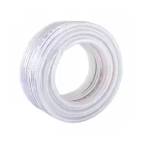 清清美白色网纹软管 直径15mm(1米)