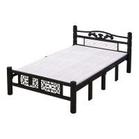 臻远 ZY-ZDC-16 简易行军床折叠床午休行军床黑色办公午休床 黑色 1米宽