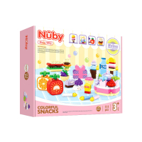 NUBY 缤纷点心 拼装拼插大颗粒积木玩具(LX)