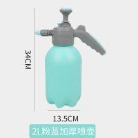 喷雾壶手持气压式清洁喷壶 2L粉蓝