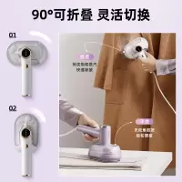 小熊(Bear)手持挂烫机家用电熨斗蒸汽机迷你小型商用便携蒸汽熨斗熨烫机GTJ-A12W1(雪域白)