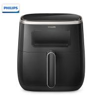 飞利浦(PHILIPS)海星空气炸锅 多功能家用5.6L大容量全自动[可视+不用翻面]双层锅体易清洗HD9257/80