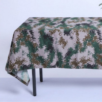 鏖战 迷彩桌布加厚涤棉迷彩桌布迷彩面料 120*60cm