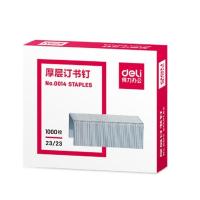得力(deli) 0014重型厚层订书钉-2盒