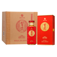 贵州习酒 53度 酱香型白酒 习酒·印象红 500ml*6瓶 整箱装