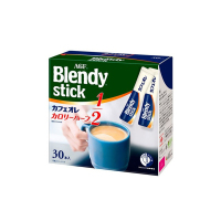 AGFBlendy条状三合一速溶牛奶咖啡欧蕾咖啡 1/2卡路里 5.7*30条