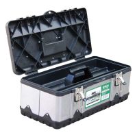 老A 不锈钢工具箱收纳盒套装 高档23寸工具箱 1个