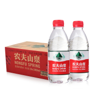 农夫山泉饮用水380ml 24瓶整箱装