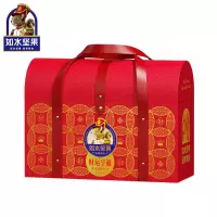 如水坚果礼盒 财运亨通坚果贵族礼盒-A款1345g榛子仁开心果紫皮腰果山杏仁南瓜籽仁坚果小曲奇蔓越莓干
