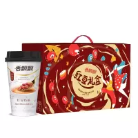 香飘飘奶茶红豆味奶茶64g*12杯整箱礼盒装 AJ0817