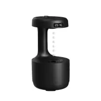 万吾反重力空气加湿器-黑色水滴倒流香薰机办公室桌面小型创意高颜值