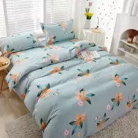 悠梦嘉居 臻享活性澳棉四件套 YJ-1119 樱恋花 200x230cm
