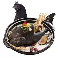 燕域田园营养整鸡乌鸡乌黑鸡1000g/只纯粮新鲜冷冻肉月子鸡非现杀