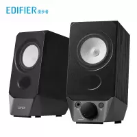 漫步者(EDIFIER)Edifier/漫步者R19BT电脑蓝牙音箱2.0笔记本台式无线家用桌面木质黑色