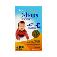 Ddrops 婴儿维生素D3滴剂 400IU 90滴/瓶