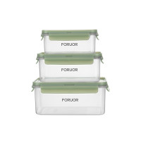 FORUOR 雅识 长方形保鲜盒三件套 FU-CJK917