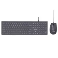飞利浦(Philips) SPT6327键鼠套装 有线键盘鼠标 黑色(BY)