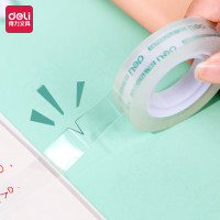 得力 30015 文具胶带12mm*30y*38um 单卷装