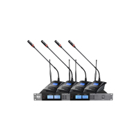 得胜(TAKSTAR)UC4R无线话筒一拖四会议麦克风鹅颈手持领夹主持家庭