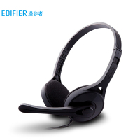 漫步者(EDIFIER) K550 头戴式耳机耳麦 游戏耳机 电脑耳机 办公教育 学习培训 典雅黑色