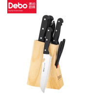 Debo 德铂赫斯特不锈钢刀具套装 多用刀具5件套 厨房套刀