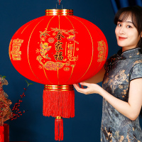 大红灯笼全家福