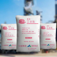 防暑防寒物资(工业盐)瑞江精制细盐,用于融雪除冰50kg/袋(20袋,一吨装)