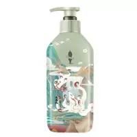 阿道夫(ADOLPH) 茶麸冰护理专研无硅油洗发水(祛油止痒) 山海经 350ml