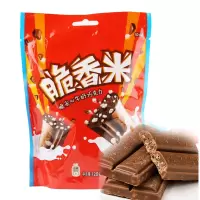 德芙脆香米牛奶巧克力脆米心120g袋装奶香白休闲食品喜糖果送礼物 牛奶巧克力120g
