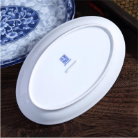 TENDZONE 青花瓷中号鱼盘