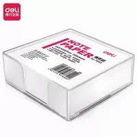 得力(deli)91×87mm/300页带盒便签纸便条纸便签本办公用品 便签纸*20盒 7600