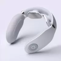 SKG 4098时尚款颈椎按摩器颈部按摩仪脖子护颈仪语音提示 热敷充电便携