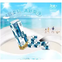 洁柔 蓝面子卷纸10+2