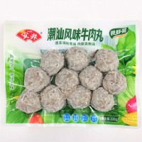 安井潮汕风味牛肉丸锁鲜装200g*2包