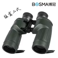 博冠(BOSMA)双筒望远镜战地防水抗冲击测距分划板专业高清高倍 猛禽Ⅱ 8x30