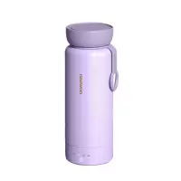 大宇(DAEWOO)便携暖奶器 韩国大宇保温电热水杯便携式自热烧水壶办公室旅行小型迷你插电款大宇D8黛雾紫(插电款)