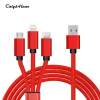 only&home Only&Home 一拖三布艺数据线KL-YTS04