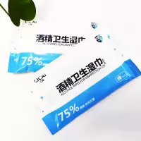 75酒精湿巾 10片便携装 中文版*10包 1件