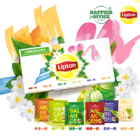 立 顿(Lipton)六种口味,红茶茉莉花茶乌龙茶绿茶 80包