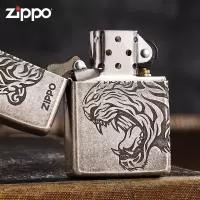芝宝(ZIPPO) 打火机205深雕虎头