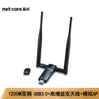 WAHL 磊科 NW392千兆5G双频USB无线网卡 笔记本台式机通用 随身WiFi接收器 发射器USB3.0 单位:台