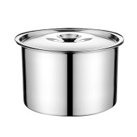 企采严选 304加厚不锈钢调料罐桶 味盅油鼓 调料缸 调料盒加厚带盖