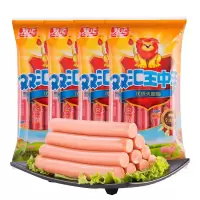 双汇王中王火腿肠 50g*10支*4袋