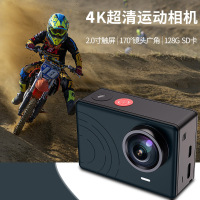 雅富仕 外运动相机(黑色触摸屏+2.4G遥控)4K60FPS运动摄像机EIS防抖WIFI遥控户外运动DV摄像机