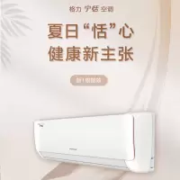 格力空调 宁恬大1匹 新一级变频冷暖挂机空调KFR-26GW/(26566)FNhAa-B1(WIFI)(皓雪白)